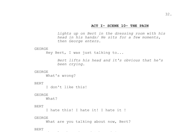 write a production ready play for you